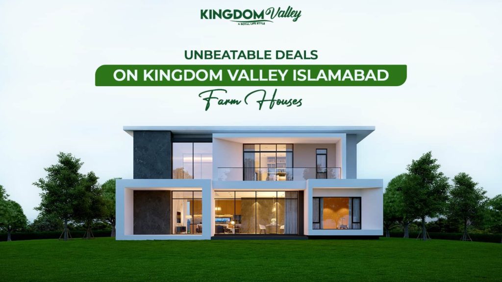 Deals on kingdom Valley Islamabad Farmhouses