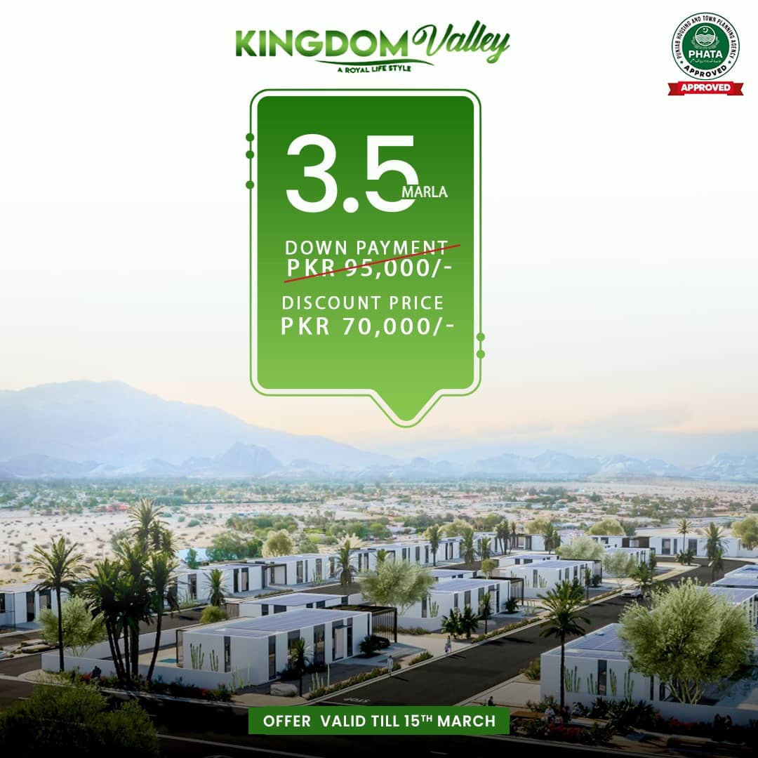 kingdom valley 3.5 marla