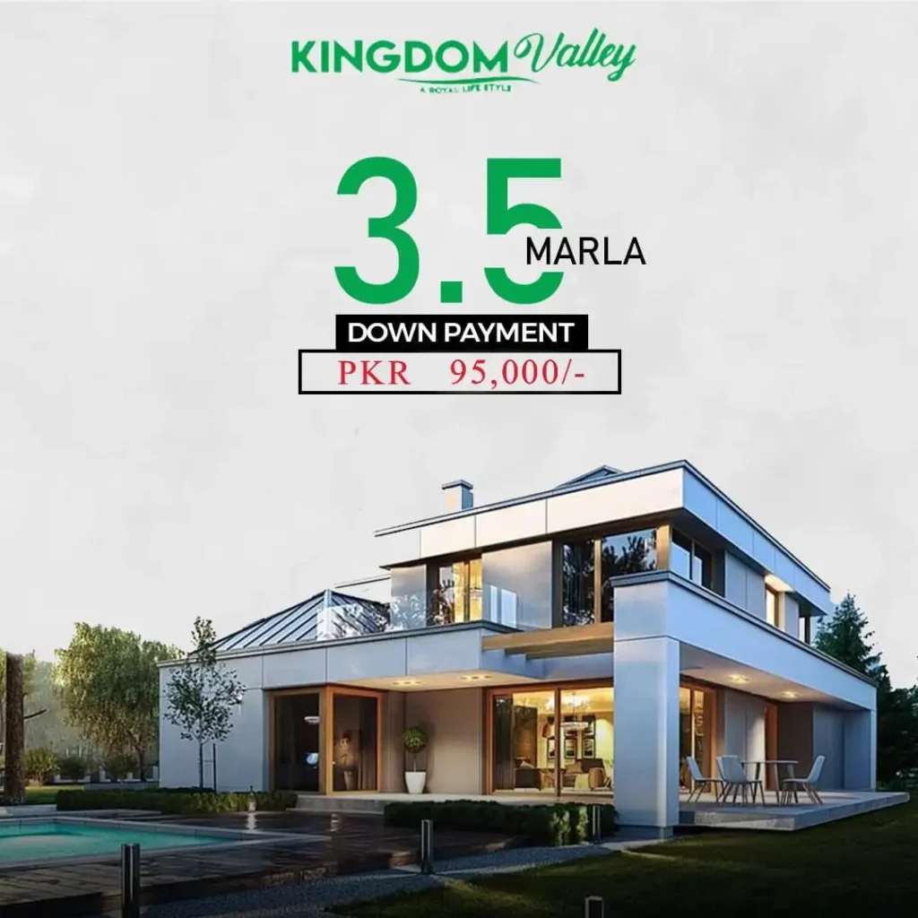 kingdom valley 3.5 marla
